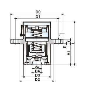 A411F型工業(yè)冷凍安全閥